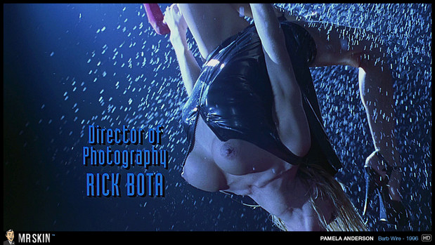 Wet & Wild Pamela Anderson in Barb Wire; Celebrity 