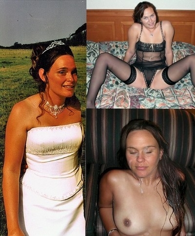 naked brides; Amateur Wife 