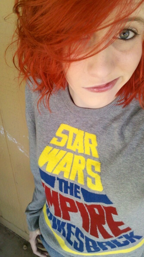 Star Wars amateur redhead.; Amateur Babe Hot Red Head 