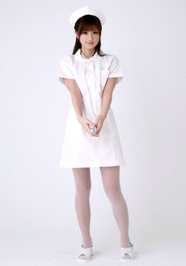 cute nurse; Asian Uniform 