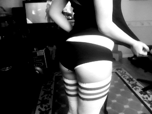 Chicks With Thigh High Socks; Ass Hot Erotic 