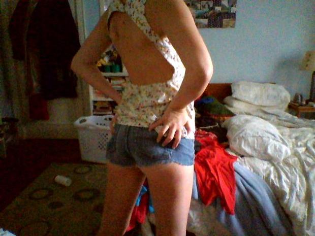 (f) I cut up some shorts today..maybe a little too short.; Amateur 