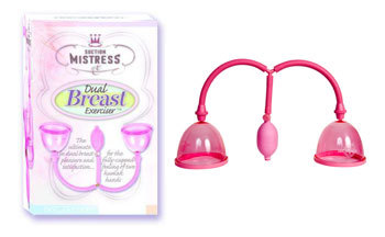 The Suction Mistress Dual Cup Breast Exerciser is a system that allows the user to get both breasts sucked and gripped at the same time.; Amateur Ass Big Tits Hot Lingerie Masturbation Pussy Toys 