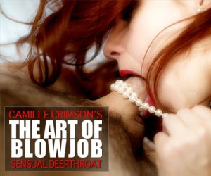 The Art of the Blow Job, Camille Crimson is a Deep Throat Goddess! | bohocrush; Blowjob 