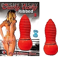 ...; Anal Ass Bubble Butt Cushy Masturbation Plug Red Toys Tushy Vibe 
