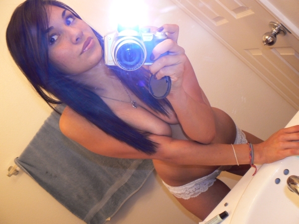 ...; Amateur Babe Selfshot 