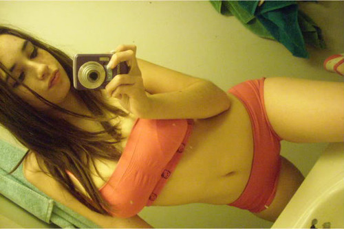 ...; Amateur Babe Selfshot 