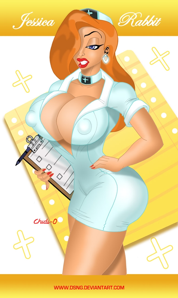 JESSICA NURSE V2 - COLORS by ~DSNG on deviantART; Red Head Other Erotic 